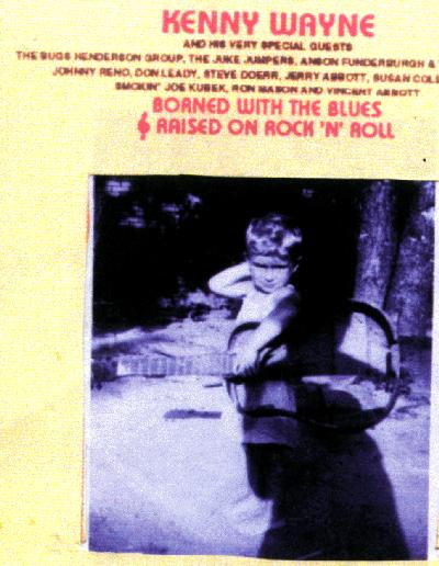 Kenny Wayne born with Blues