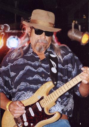 Johnny Colvin on stratocaster