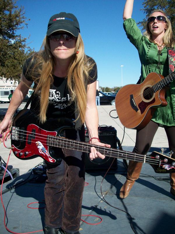 Katherine Dawn on Bass